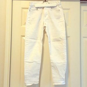Banana Republic White Jeans
